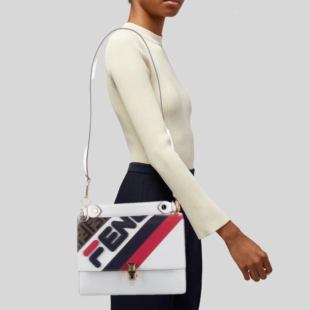 FENDI Mania Kan I Shoulder Bag - Picture 2 of 16